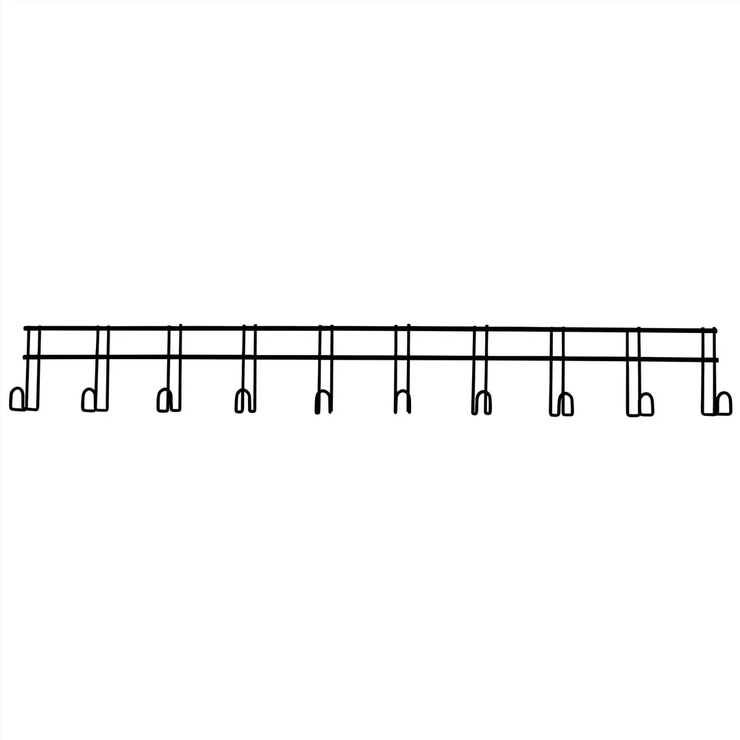 10 Hook Tack Rack - Custom precision sheet metal product