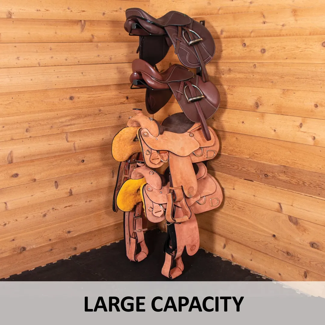 4-Tier Mounted Saddle Rack precision sheet metal fabrication - View 3