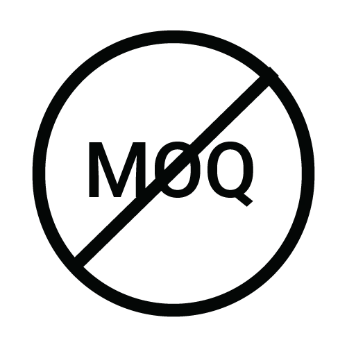 No Minimum Order (MOQ)
