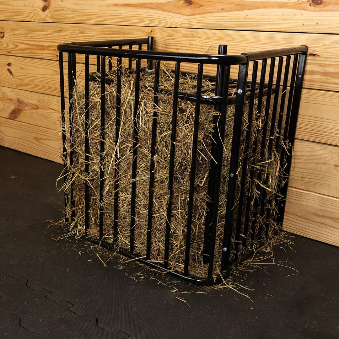 Flat Wall Slow Feed Floor Hay Rack - Custom precision sheet metal product