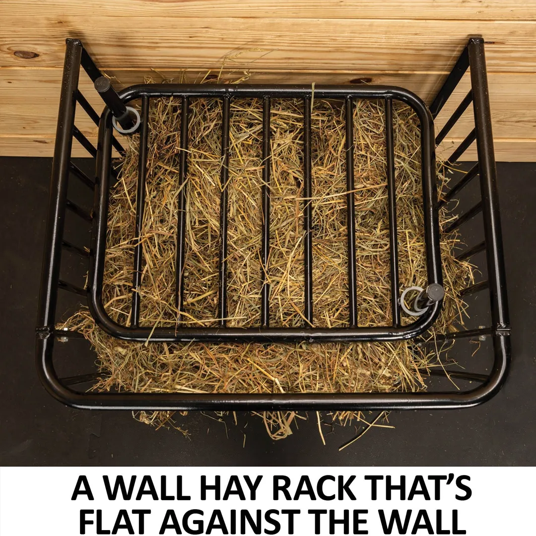 Flat Wall Slow Feed Floor Hay Rack precision sheet metal fabrication - View 2