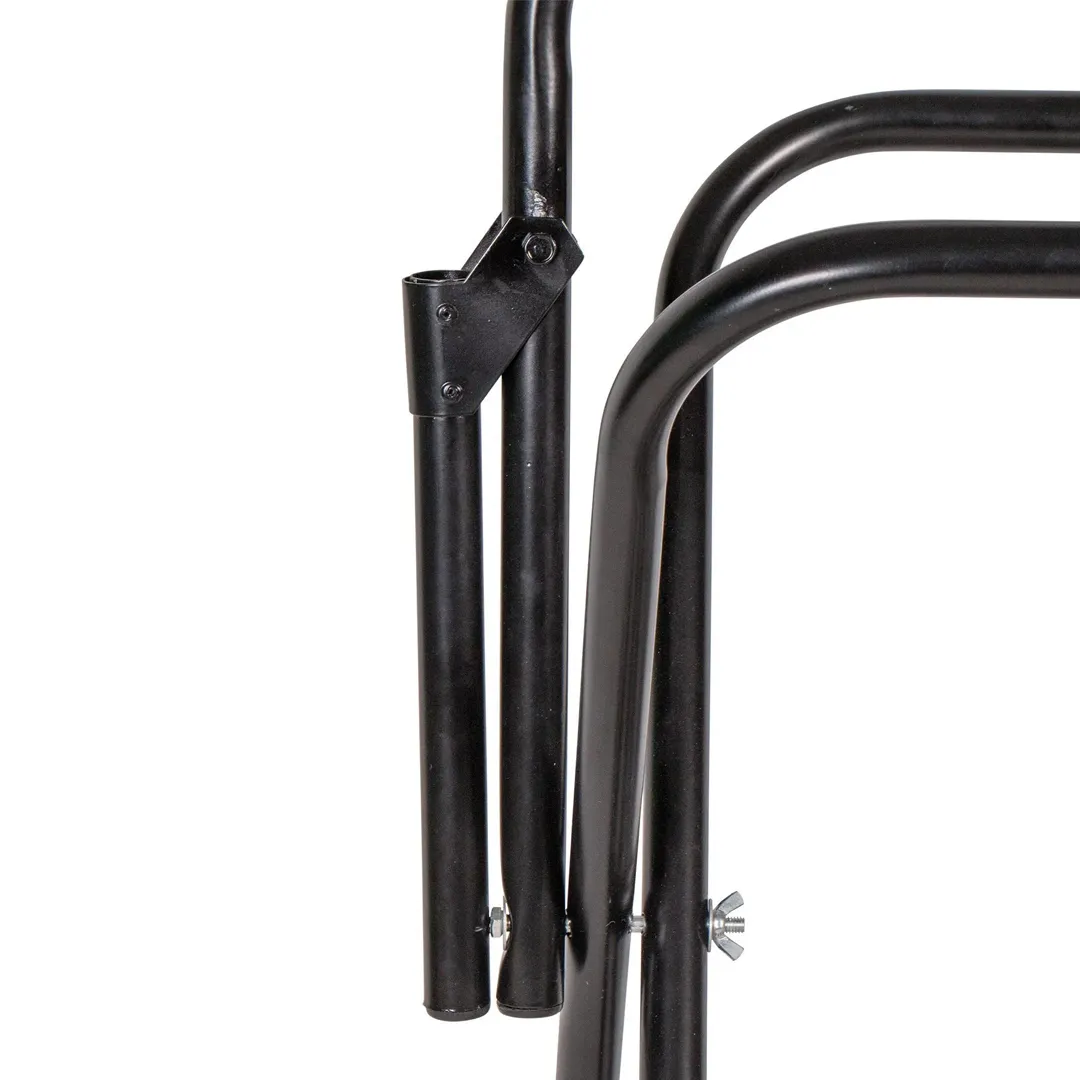 Folding Saddle Rack on Wheels precision sheet metal fabrication - View 2