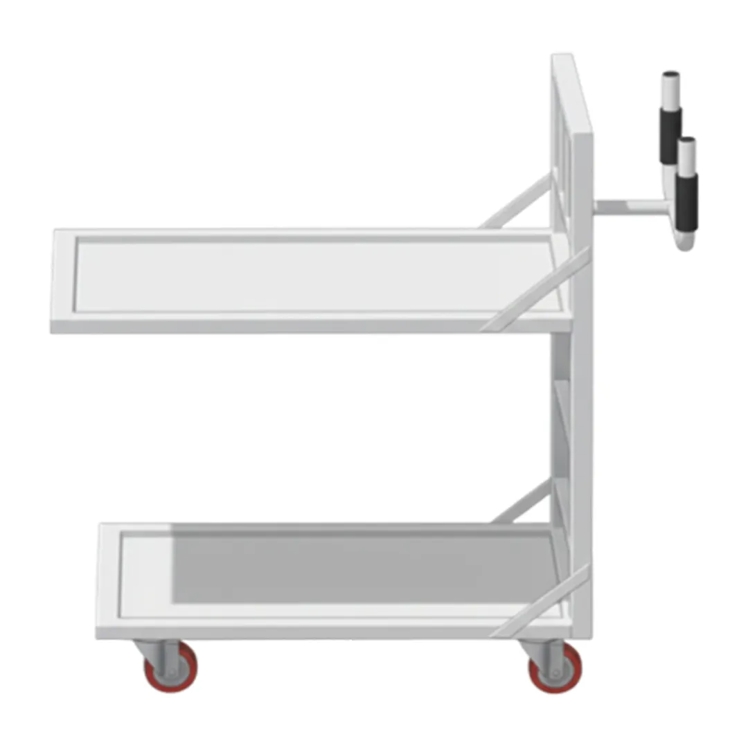 Tote pick cart precision sheet metal fabrication - View 2
