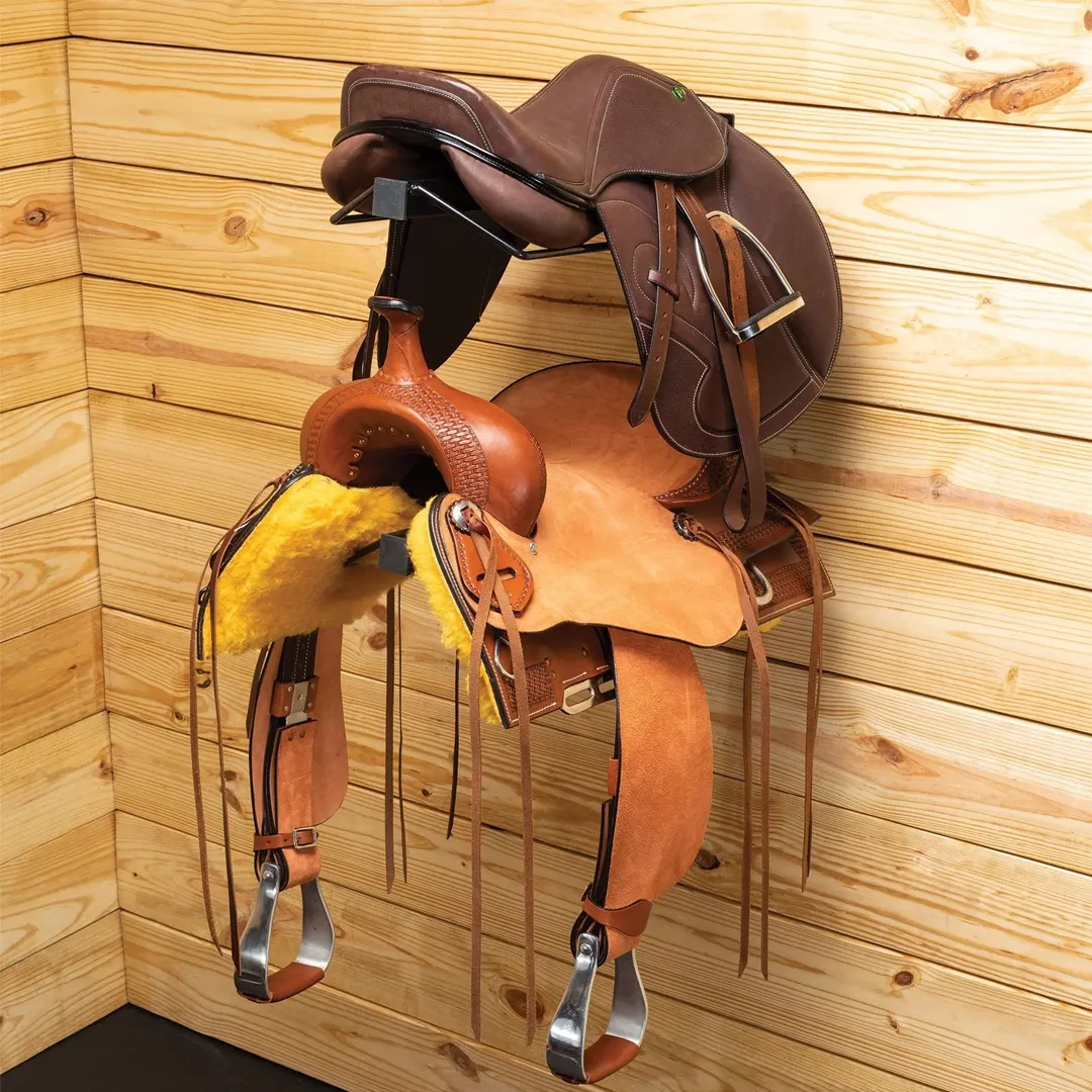 Mounted 2-Tier Saddle Rack precision sheet metal fabrication - View 2