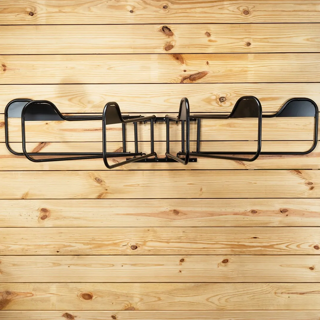 Mounted Blanket/Pad Rack - Custom precision sheet metal product
