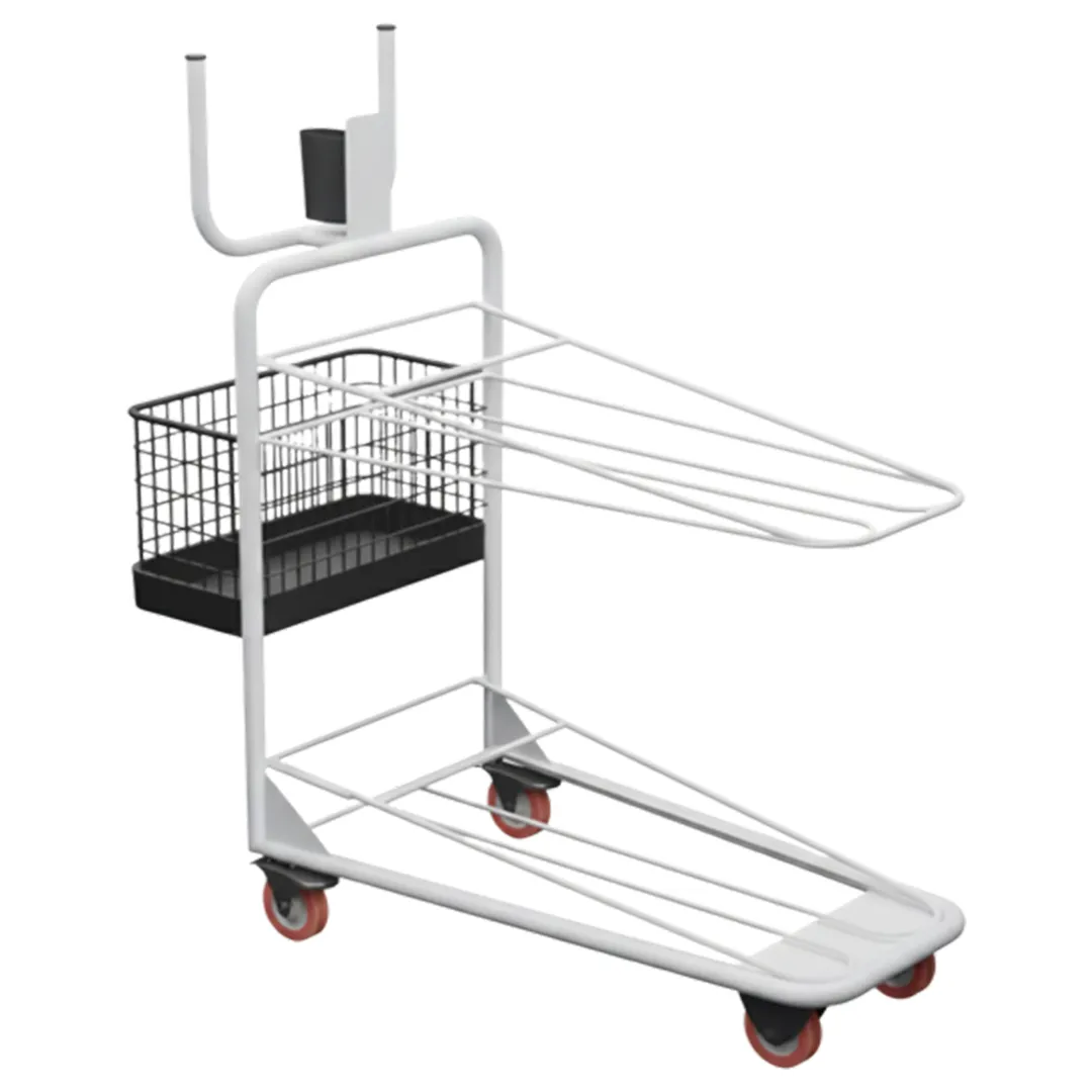 Nestable tote pick cart - Custom precision sheet metal product