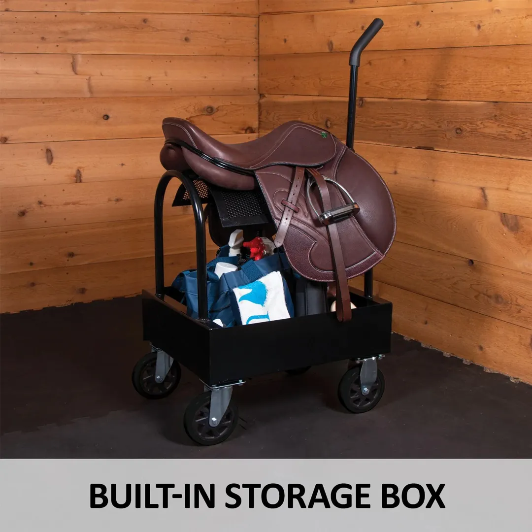 Saddle & Grooming Box Cart precision sheet metal fabrication - View 3