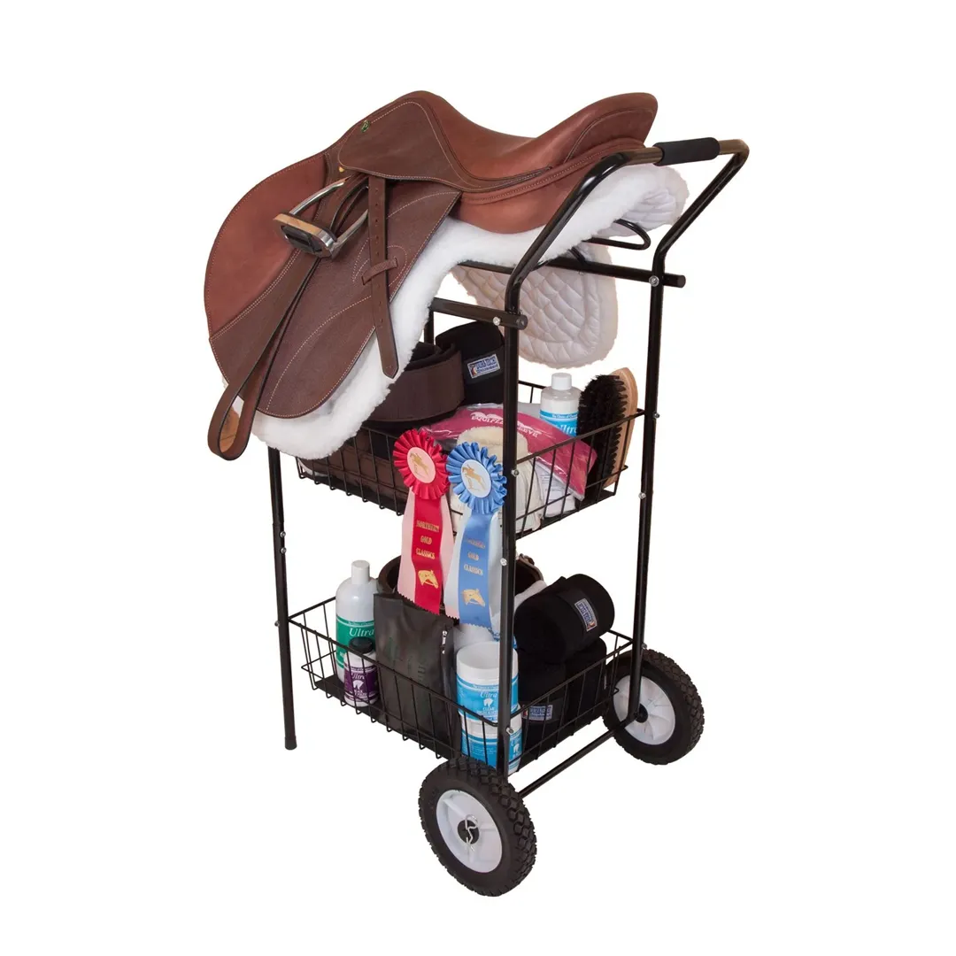 Show Cart with Saddle Rack precision sheet metal fabrication - View 2