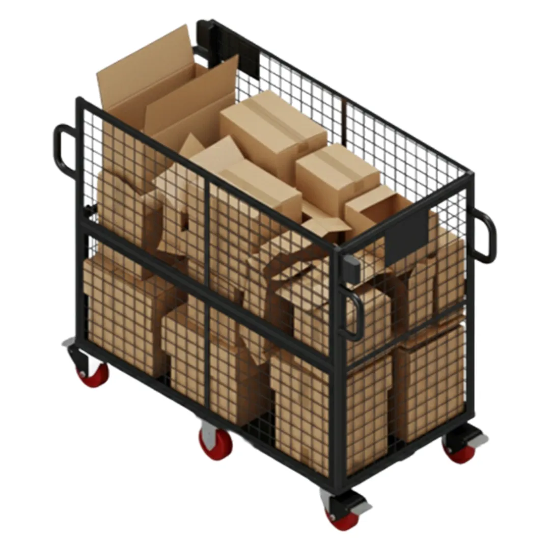 Rapid Access Modular Cart precision sheet metal fabrication - View 3