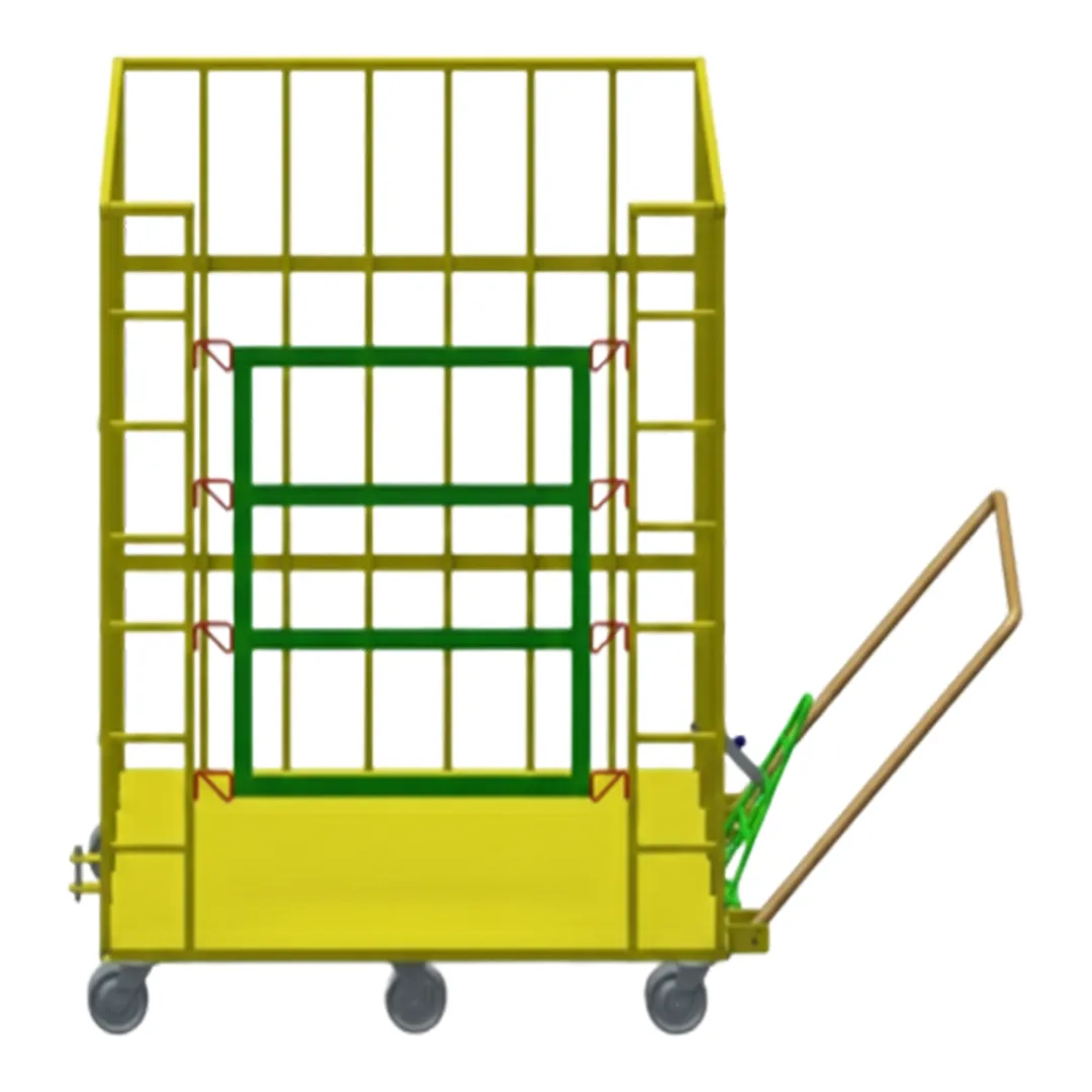 Tow-Link Jumbo Cart precision sheet metal fabrication - View 2