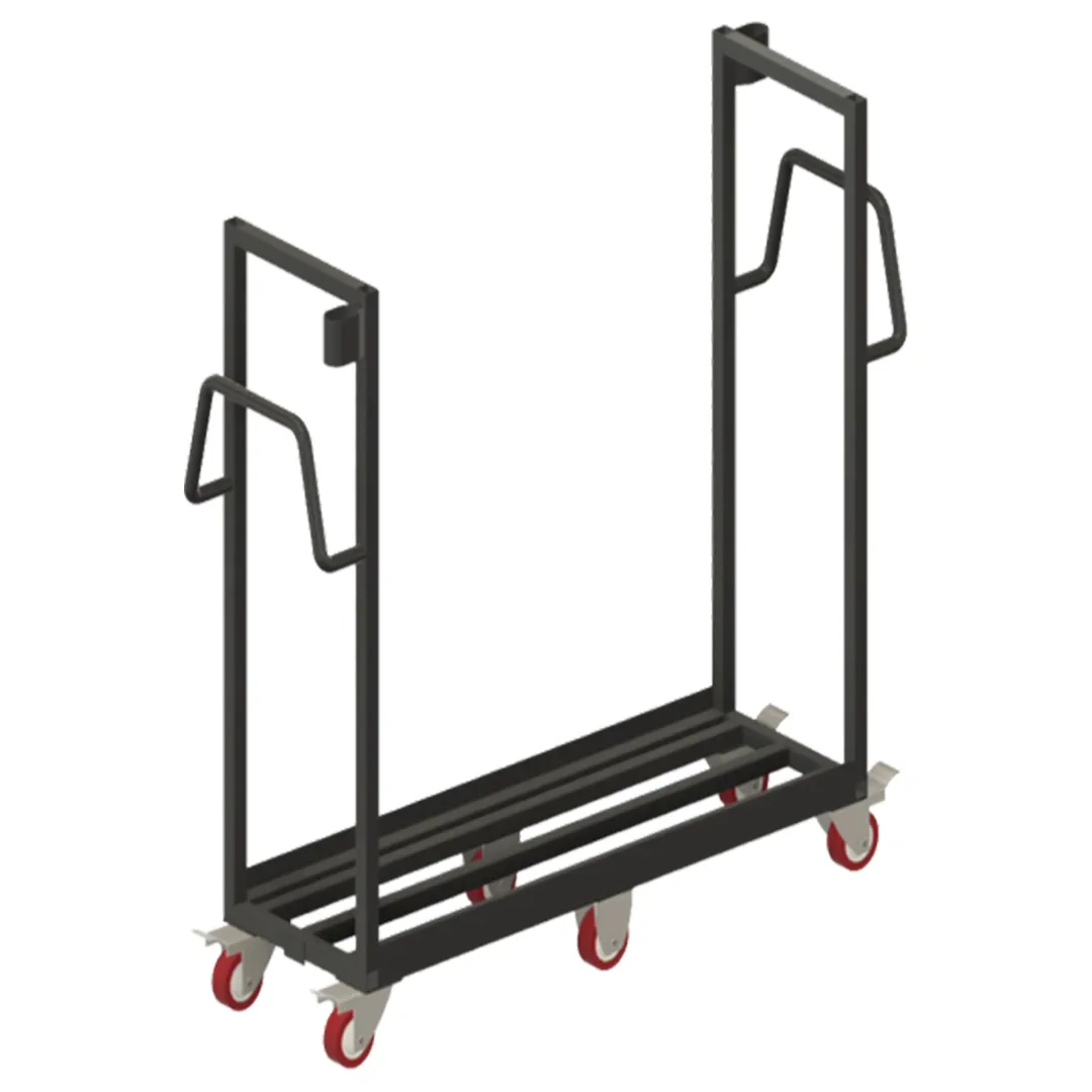 U-Shaped Heavy-Duty Cart - Custom precision sheet metal product