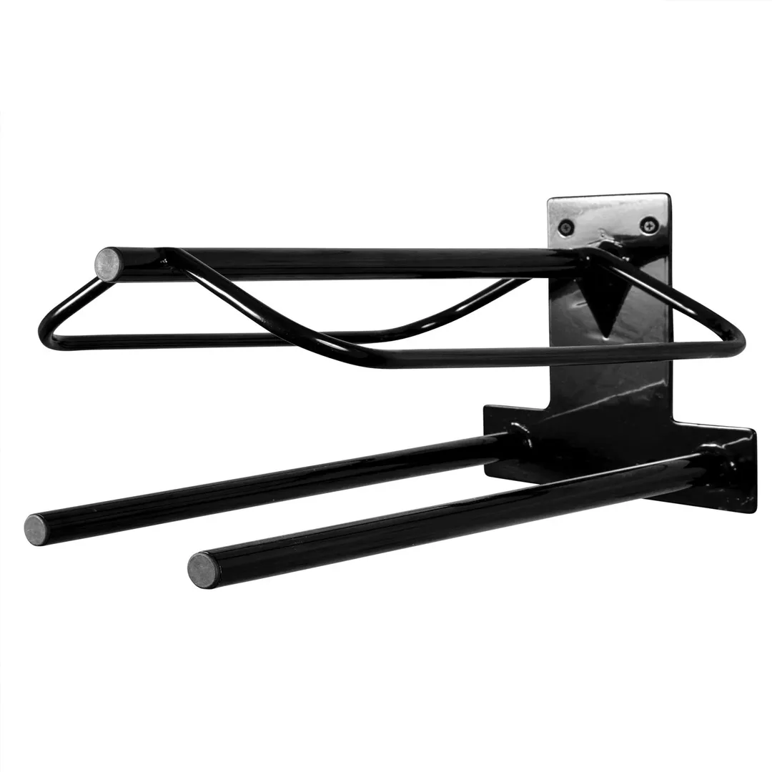 Wall Mount Saddle Rack with Double Pad Bar - Custom precision sheet metal product