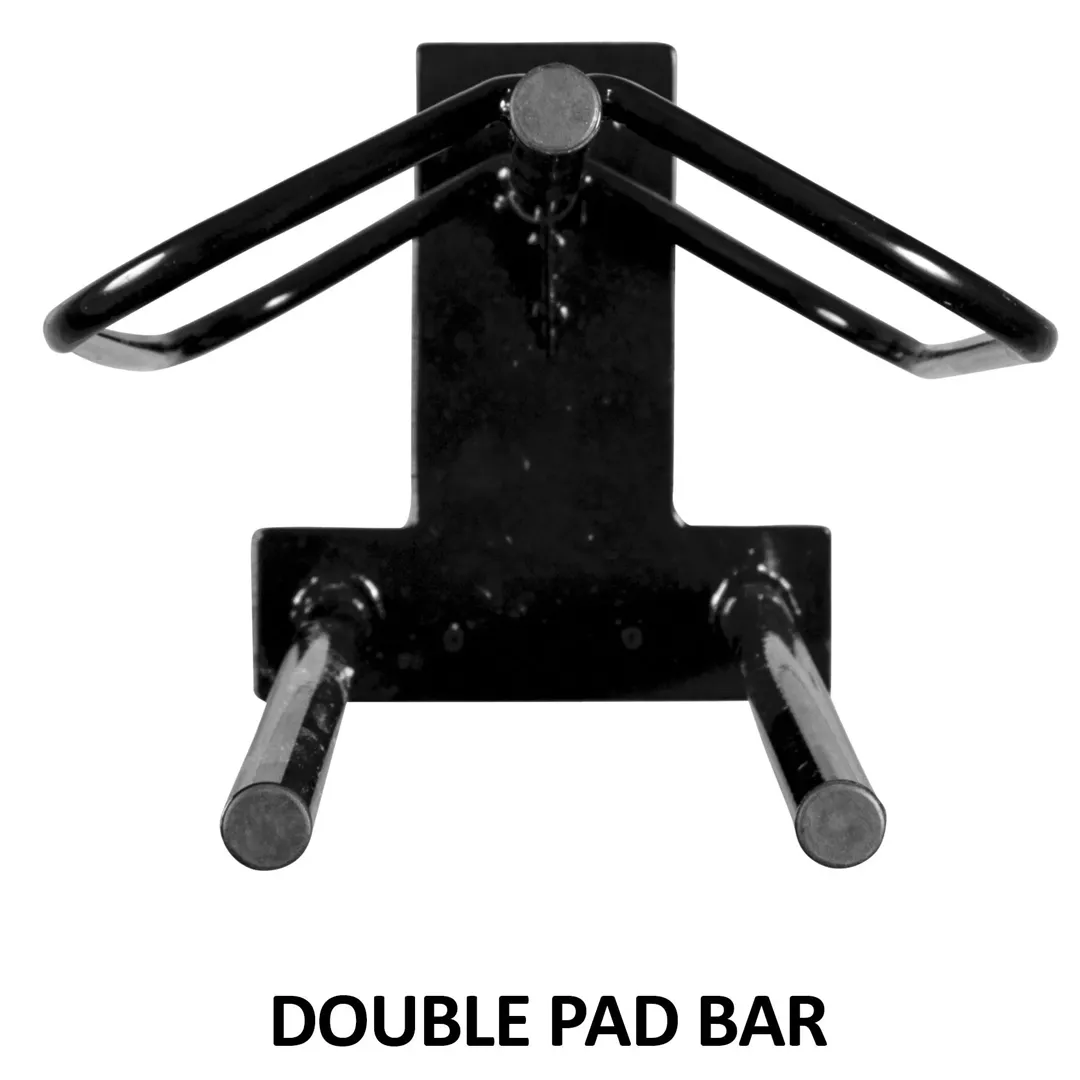 Wall Mount Saddle Rack with Double Pad Bar precision sheet metal fabrication - View 2